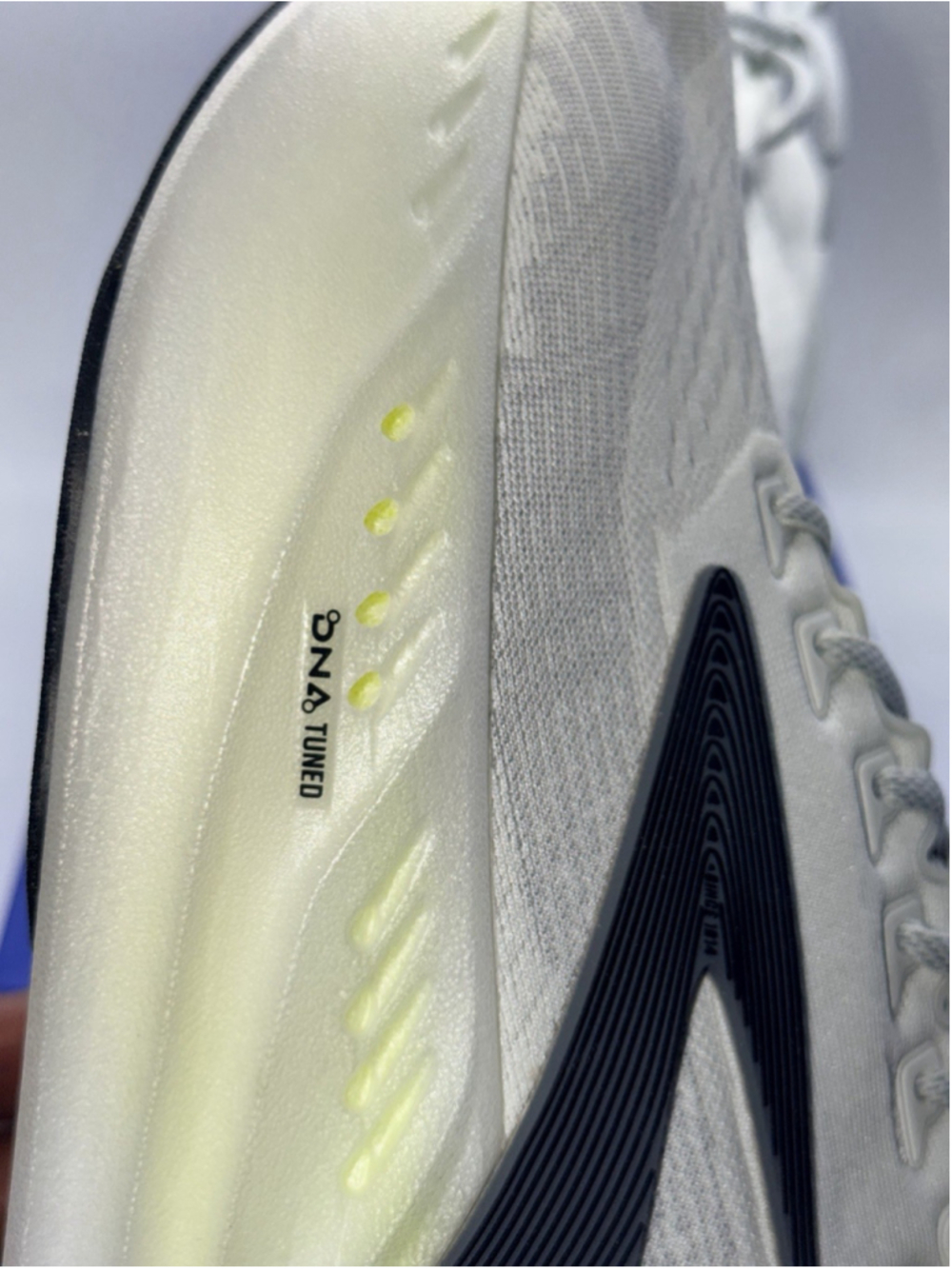 Brooks Glycerin Max PR Sample Men’s 12 D Grey Black Nightlife 1104471D099 - Picture 11 of 11